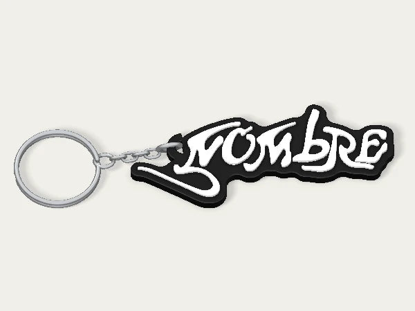 Llavero personalizado Aerosmith — diseño personalizado de ejemplo