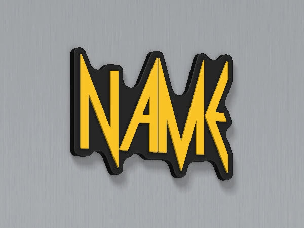 Def Leppard Custom Name Magnet — example personalised design