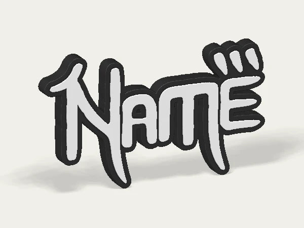 Jujutsu Kaisen Custom Logo Display Sign — example personalised design