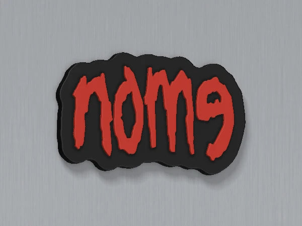 Calamita personalizzata Korn — design personalizzato di esempio