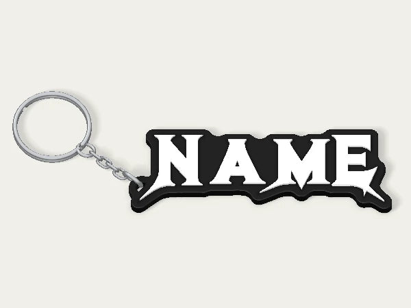 Megadeth Custom Keychain — example personalised design