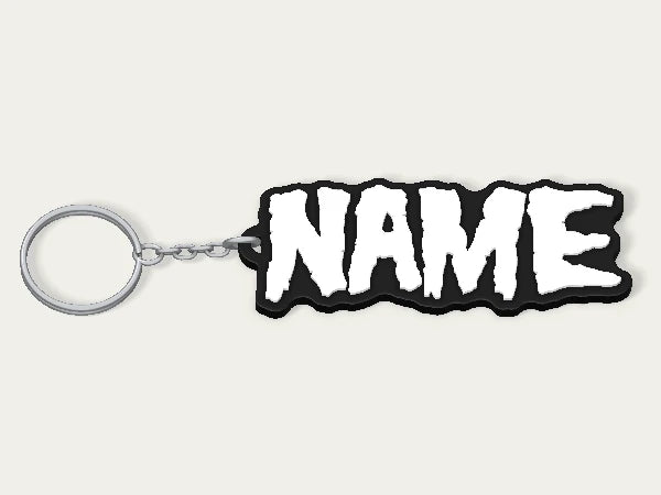 Misfits Custom Keychain — example personalised design