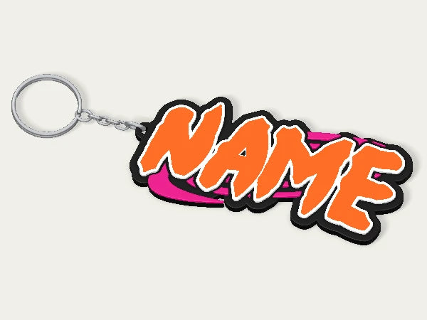 Naruto Custom Keychain — example personalised design