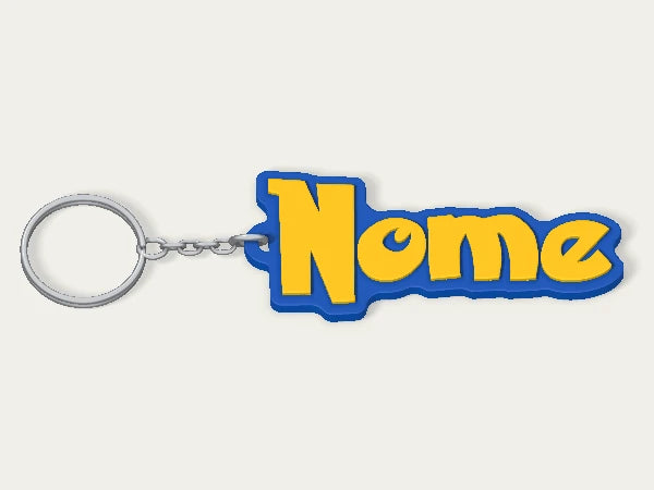 Portachiavi personalizzato Pokemon — design personalizzato di esempio