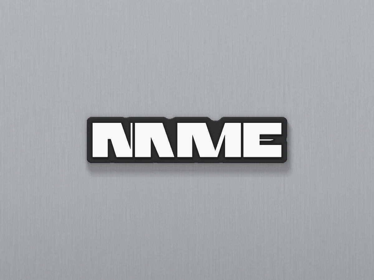 Rammstein Magnet mit Namen — Beispiel personalisiertes Design