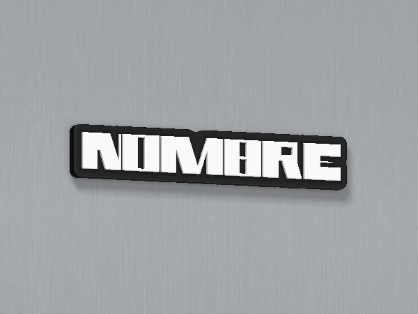 Imán personalizado Rammstein — diseño personalizado de ejemplo