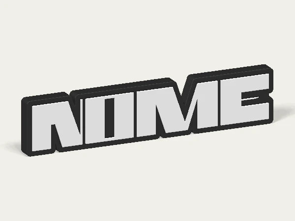 Targa personalizzata Rammstein — design personalizzato di esempio