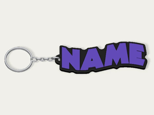 Black Sabbath Custom Keychain — example personalised design