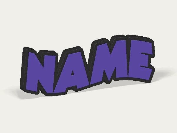 Black Sabbath Custom Logo Display Sign — example personalised design