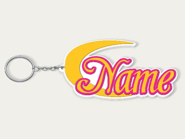 Sailor Moon Custom Keychain — example personalised design