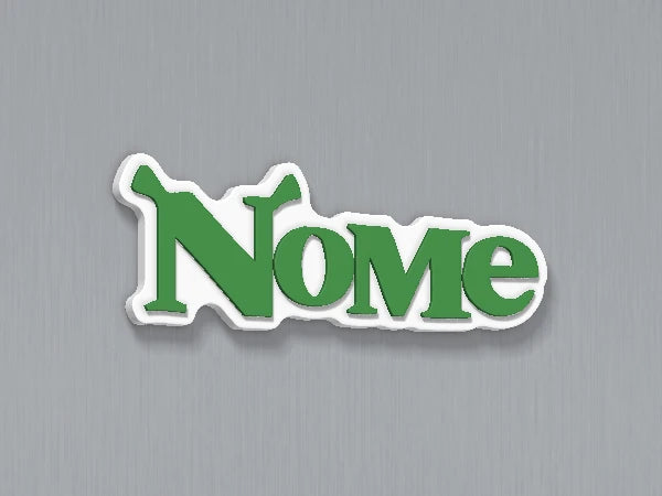 Calamita personalizzata Shrek — design personalizzato di esempio