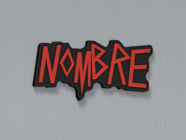 Imán personalizado Slayer — diseño personalizado de ejemplo