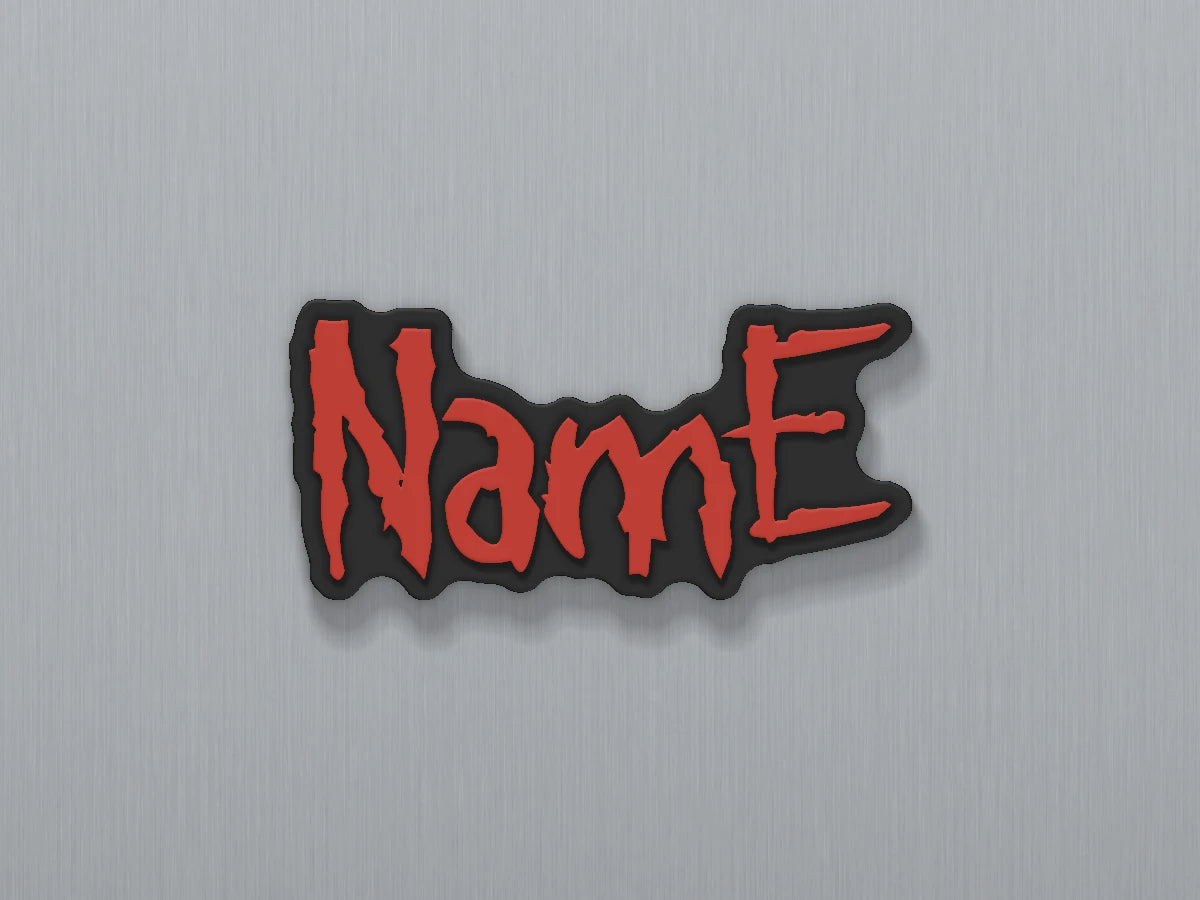 Slipknot Custom Name Magnet — example personalised design