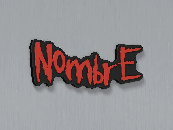 Imán personalizado Slipknot — diseño personalizado de ejemplo