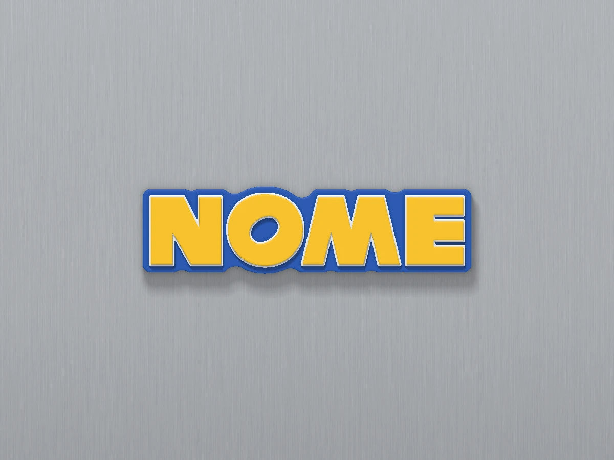 Íman personalizado Sonic — design personalizado de exemplo