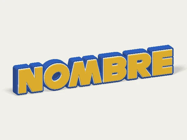 Letrero personalizado Sonic — diseño personalizado de ejemplo
