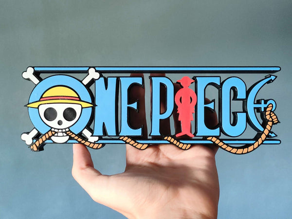 One Piece 3D Printed Logo - Our Bestseller