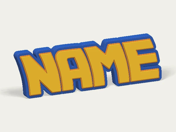 Back to the Future Custom Logo Display Sign — example personalised design