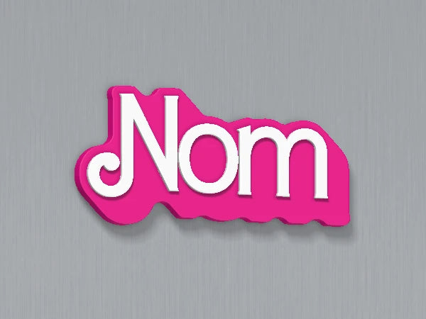 Magnet personnalisé Barbie Retro — design personnalisé en exemple