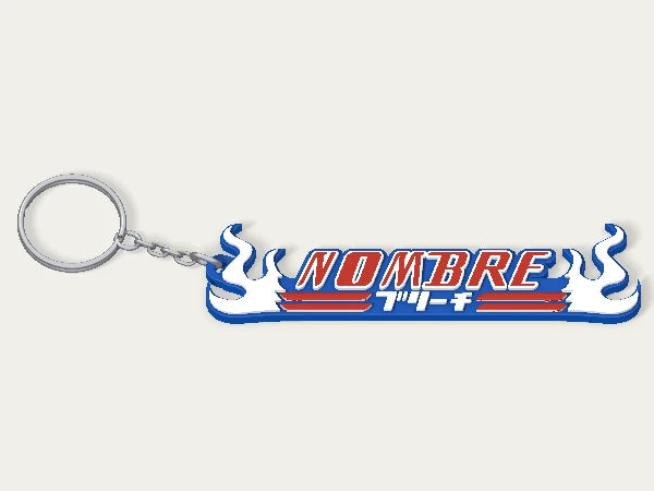 Llavero personalizado Bleach — diseño personalizado de ejemplo