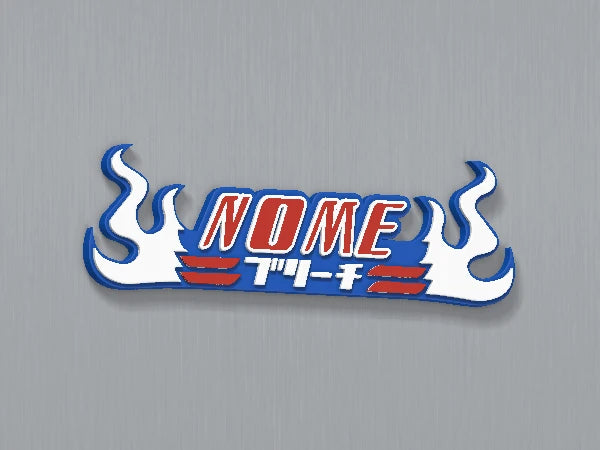 Calamita personalizzata Bleach — design personalizzato di esempio