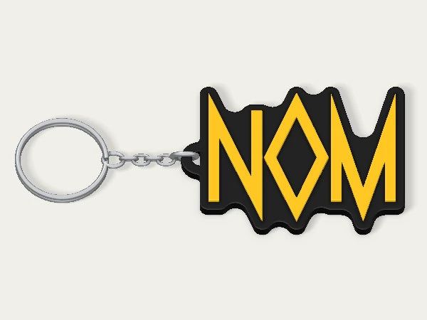 Porte-clés personnalisé Def Leppard — design personnalisé en exemple