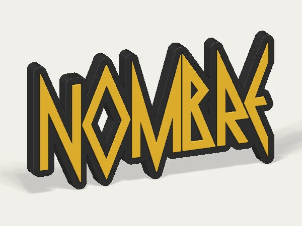 Letrero personalizado Def Leppard — diseño personalizado de ejemplo
