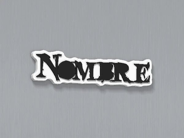 Imán personalizado Demon Slayer — diseño personalizado de ejemplo