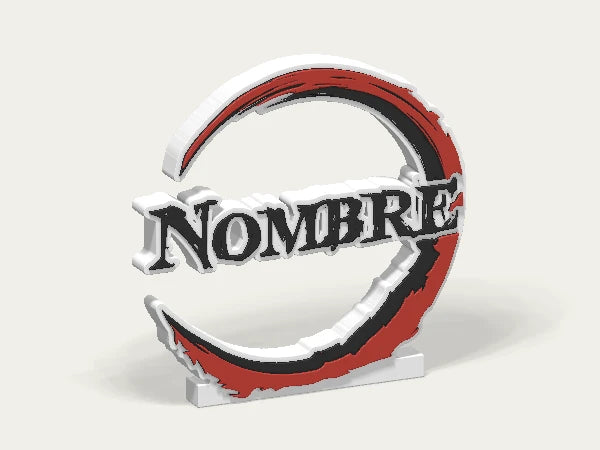 Letrero personalizado Demon Slayer — diseño personalizado de ejemplo