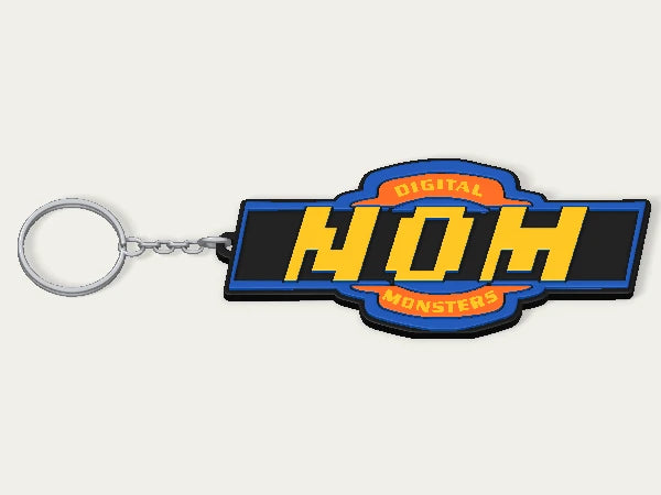 Porte-clés personnalisé Digimon — design personnalisé en exemple