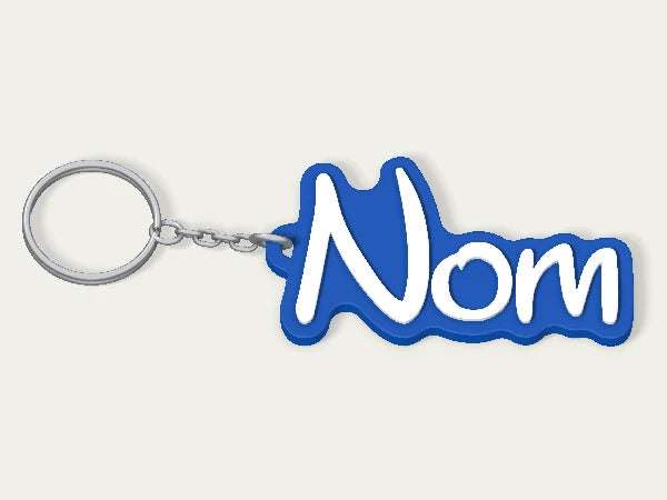 Porte-clés personnalisé Disney — design personnalisé en exemple