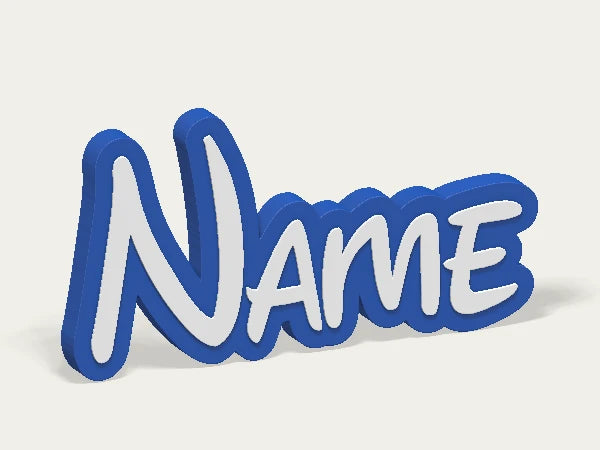 Disney Custom Logo Display Sign — example personalised design
