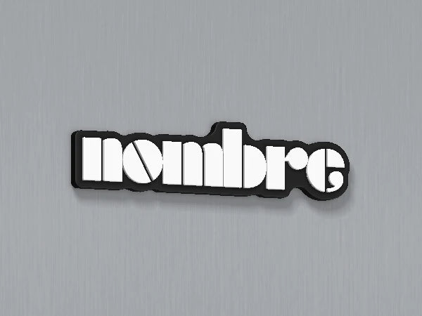 Imán personalizado The Doors — diseño personalizado de ejemplo