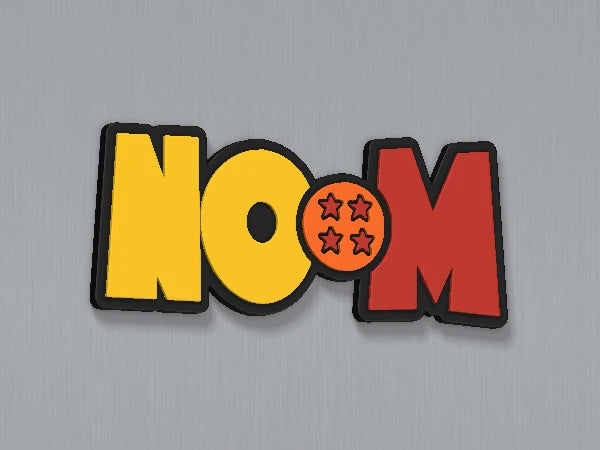 Magnet personnalisé Dragon Ball — design personnalisé en exemple