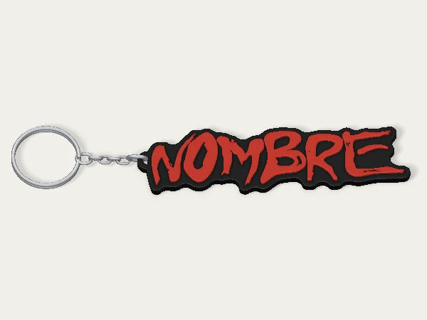 Llavero personalizado Pink Floyd — diseño personalizado de ejemplo