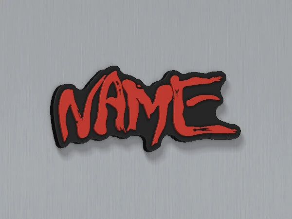 Pink Floyd Custom Name Magnet — example personalised design