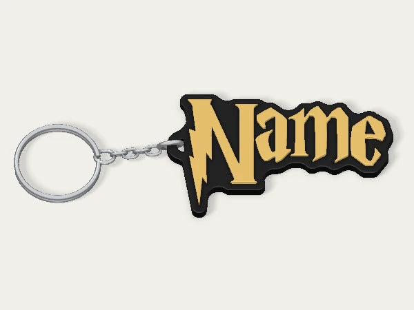 Harry Potter Custom Keychain — example personalised design