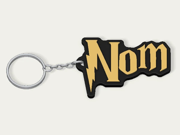 Porte-clés personnalisé Harry Potter — design personnalisé en exemple