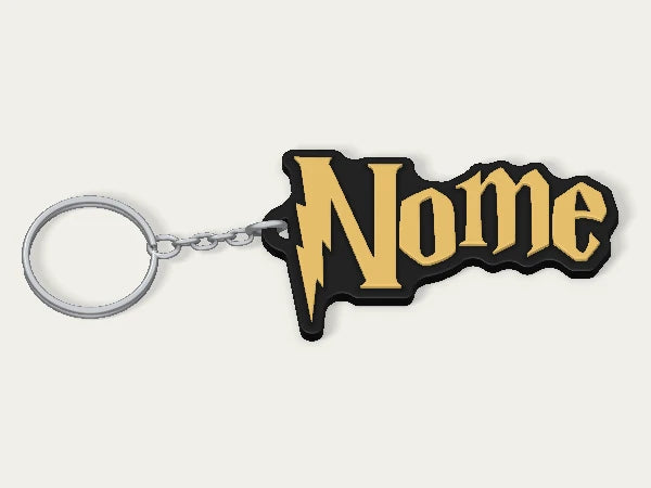 Portachiavi personalizzato Harry Potter — design personalizzato di esempio