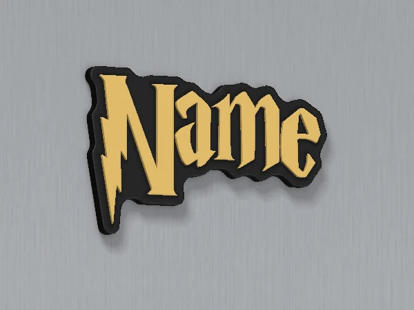 Harry Potter Custom Name Magnet — example personalised design