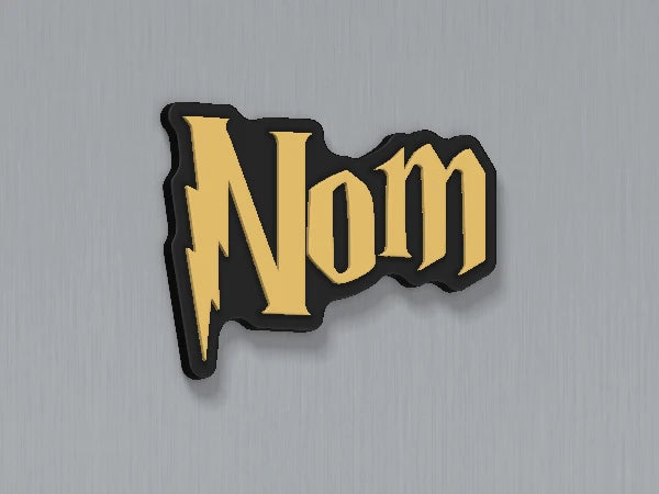 Magnet personnalisé Harry Potter — design personnalisé en exemple
