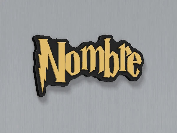 Imán personalizado Harry Potter — diseño personalizado de ejemplo