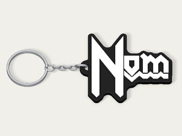 Porte-clés personnalisé Judas Priest — design personnalisé en exemple