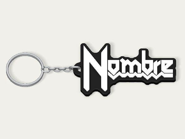 Llavero personalizado Judas Priest — diseño personalizado de ejemplo