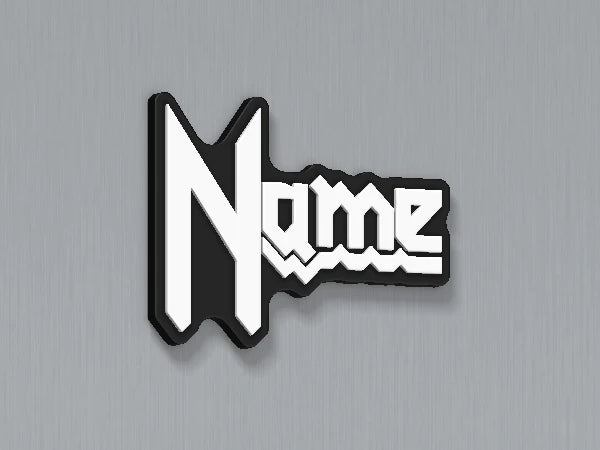Judas Priest Custom Name Magnet — example personalised design