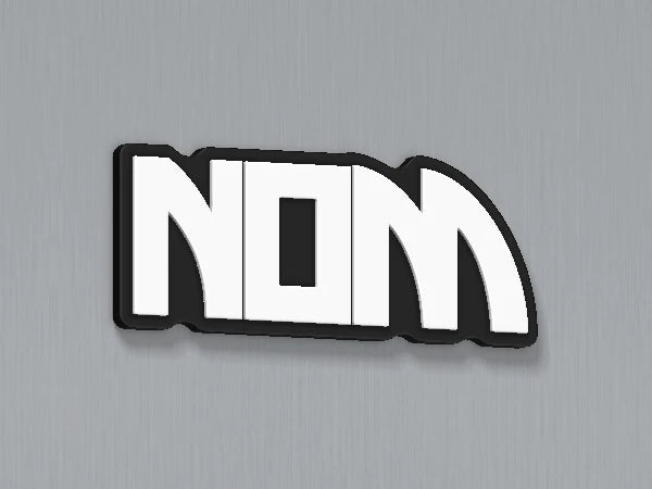 Magnet personnalisé KISS — design personnalisé en exemple