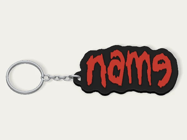 Korn Custom Keychain — example personalised design