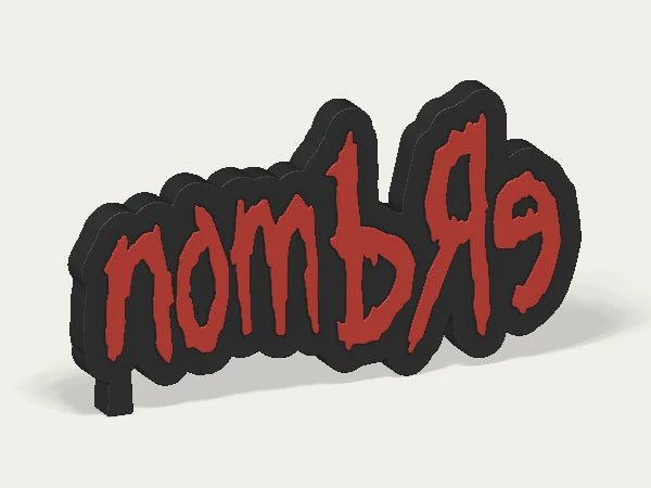 Letrero personalizado Korn — diseño personalizado de ejemplo