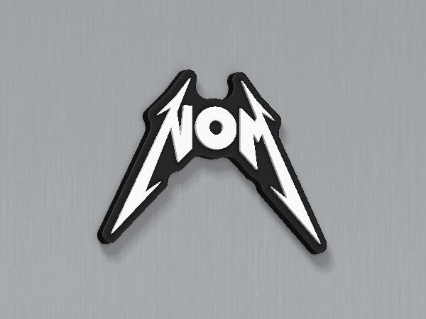 Magnet personnalisé Metallica — design personnalisé en exemple