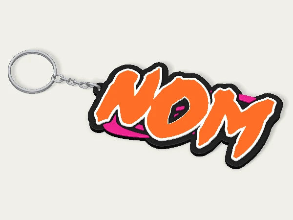 Porte-clés personnalisé Naruto — design personnalisé en exemple